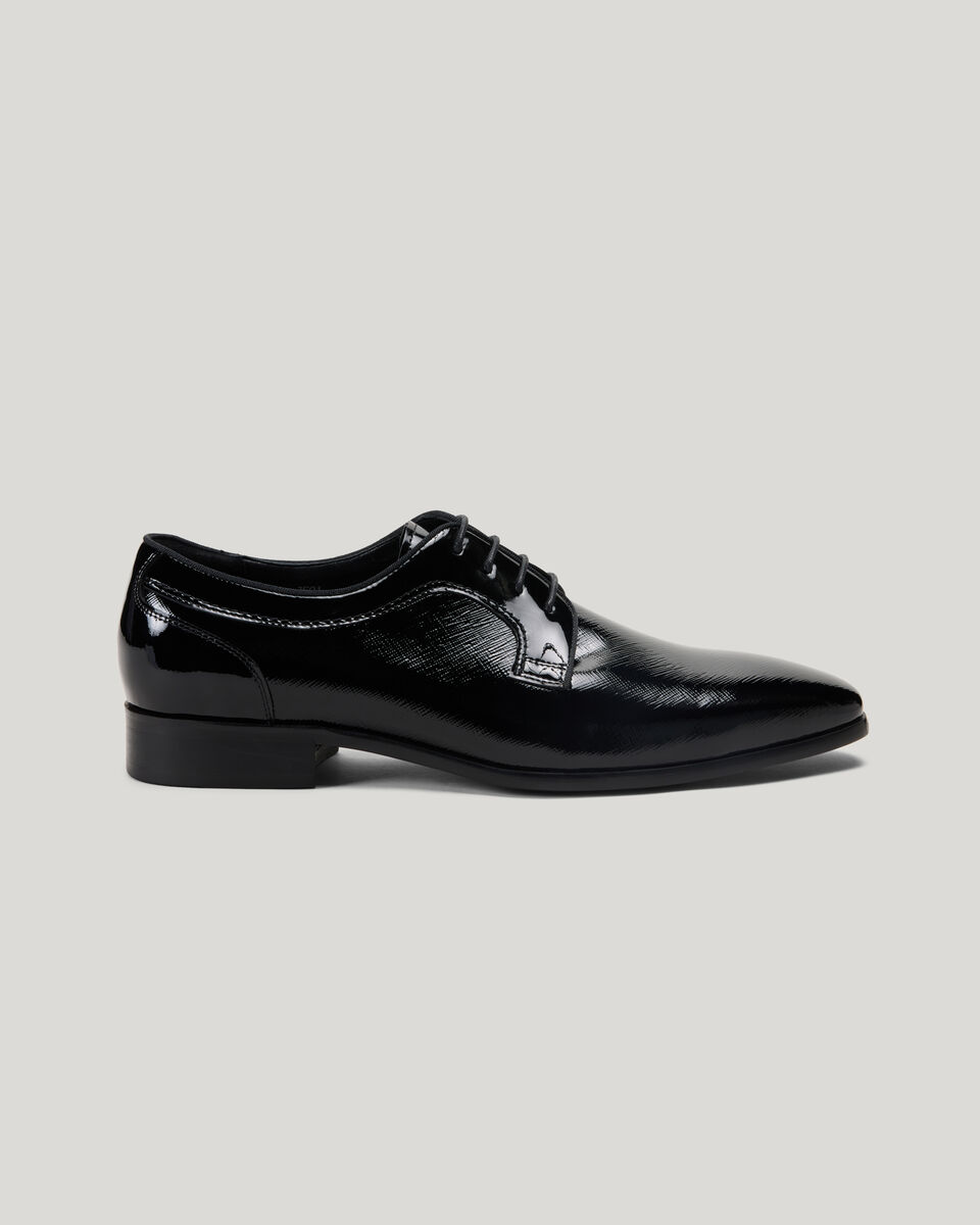 Patent Derby Lace Up, , hi-res